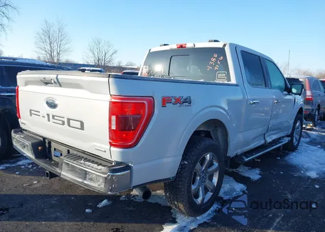 2022 Ford F-150 Xlt from USA, damaged, VIN 1FTEW1EP3NKD36043